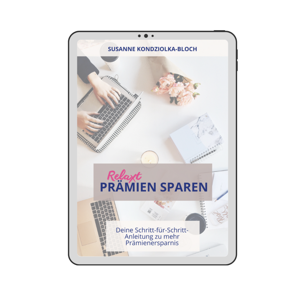 Mockup Prämien sparen ohne Hintergrund